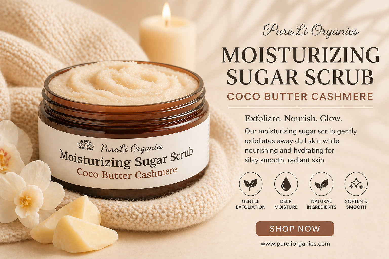 Moisturizing Sugar Body Scrub