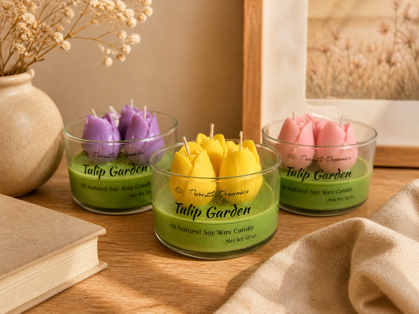 Tulip Garden - 12 oz. “Limited Edition” Candle